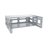 InLine 19" Rack zur Wandmontage, 4HE, 24-40cm Tiefe, mit InLine 19" Rack zur Wandmontage, 4HE, 24-40cm Tiefe, mit