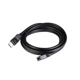 (EUR 5,97* / 1 m) 3.00m Club 3D Displayport 1.4 Verlängerungskabel Displayport Stecker auf DisplayPort Buchse Schwarz 60 Hz / 8K (EUR 5,97* / 1 m) 3.00m Club 3D Displayport 1.4 Verlängerungskabel Displayport Stecker auf DisplayPort Buchse Schwarz 60 Hz / 8K