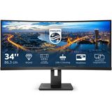 34" (86,36cm) Philips B-Line 346B1C/00 schwarz 3440x1440 1x
