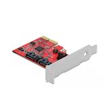 Delock 2 Port SATA PCI Express Karte mit RAID 1 - Spiegelung Delock 2 Port SATA PCI Express Karte mit RAID 1 - Spiegelung