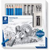 Staedtler Zeichenset Sketching Design Journey, 12-teilig