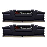 64GB G.Skill RipJaws V schwarz DDR4-3200 DIMM CL16 Dual Kit 64GB G.Skill RipJaws V schwarz DDR4-3200 DIMM CL16 Dual Kit