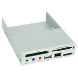 InLine USB 2.0 Cardreader, ALL in 1, für den 3,5 Schacht, inkl.