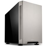 Lian Li TU150WA Mini-Tower, Tempered Glass, mit Sichtfenster, silber Lian Li TU150WA Mini-Tower, Tempered Glass, mit Sichtfenster, silber