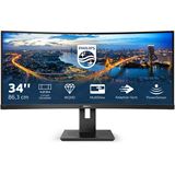 34" (86,36cm) Philips B-Line 345B1C schwarz 3440x1440 1x