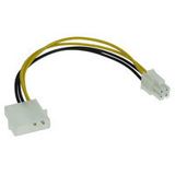 Mainboardstromadapter 5,25 -> 4pol, 20cm