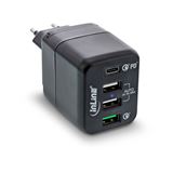 InLine USB Netzteil, 4-port Ladegerät, USB-C PD+QC4 / QC3, 45W, InLine USB Netzteil, 4-port Ladegerät, USB-C PD+QC4 / QC3, 45W,