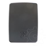 Raspberry Pi Geh&auml;use Original f&uuml;r 4B, schwarz/grau