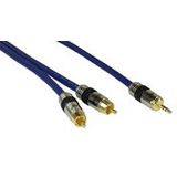 (€3,09*/1m) 10.00m InLine Audio Adapterkabel Premium-Line 3.5mm