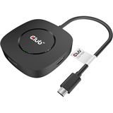 Club3D USB-Hub USB 3.2 Typ C > 3x DisplayPort 1.4