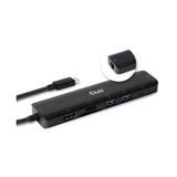 Club 3D USB-7-in1-HUB USB-C > HDMI/2xUSB/USB-C/RJ45/SD/MSD Club 3D USB-7-in1-HUB USB-C > HDMI/2xUSB/USB-C/RJ45/SD/MSD