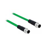 Delock Netzwerkkabel M12 4 Pin D-kodiert TPU 5 m
