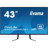 43" (109,22cm) iiyama ProLite X4372UHSU-B1 schwarz 3840x2160 43" (109,22cm) iiyama ProLite X4372UHSU-B1 schwarz 3840x2160