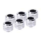 Alphacool Eiszapfen PRO 16mm HardTube Fitting G1/4, Sixpack, chrom Alphacool Eiszapfen PRO 16mm HardTube Fitting G1/4, Sixpack, chrom