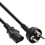 (€2,72*/1m) 1.80m InLine Stromkabel Stecker Daenemark auf (€2,72*/1m) 1.80m InLine Stromkabel Stecker Daenemark auf
