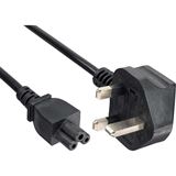 (€4,18*/1m) 2.00m InLine Stromkabel Stecker England auf 3pol (€4,18*/1m) 2.00m InLine Stromkabel Stecker England auf 3pol