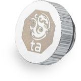 Bitspower Touchaqua Verschlussstopfen G1/4 Zoll AG - 2er-Pack, silber