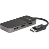 Startech 3 Port DisplayPort MST Hub - 3 x 4K - DP 1.4 Multi Monitor Splitter f&uuml;r Windows - EDID - HDR - DP auf 3 x DP