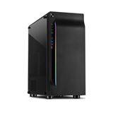 Inter-Tech A-3411 Creek Midi Tower ohne Netzteil schwarz