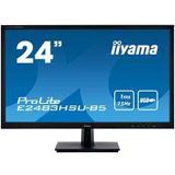24" (60,96cm) iiyama ProLite E2483HSU-B5 schwarz 1920x1080 1x 24" (60,96cm) iiyama ProLite E2483HSU-B5 schwarz 1920x1080 1x
