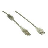 USB 2.0 High Quality Verlängerung Stecker A an Buchse A mit USB 2.0 High Quality Verlängerung Stecker A an Buchse A mit