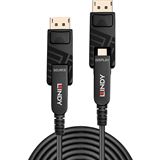 (&euro;14,75*/1m) 20.00m Lindy Displayport Anschlusskabel Hybrid