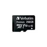 256GB Verbatim microSDXC Card Premium, Class 10, U1 (R) 90MB/s, (W) 256GB Verbatim microSDXC Card Premium, Class 10, U1 (R) 90MB/s, (W)