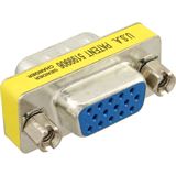 InLine VGA Mini Gender Changer VGA 15pol Stecker auf VGA 15pol Buchse InLine VGA Mini Gender Changer VGA 15pol Stecker auf VGA 15pol Buchse