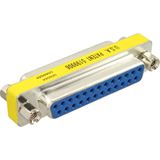 InLine Seriell Mini Gender Changer D-Sub 25pol Buchse auf D-Sub 25pol InLine Seriell Mini Gender Changer D-Sub 25pol Buchse auf D-Sub 25pol