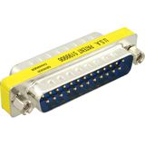 InLine Seriell Mini Gender Changer D-Sub 25pol Stecker auf D-Sub InLine Seriell Mini Gender Changer D-Sub 25pol Stecker auf D-Sub