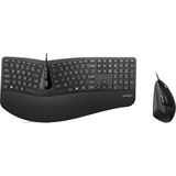 Perixx Periduo 505 Ergonomic Split Deutsch USB schwarz