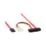 (€10,53*/1m) 0.75m InLine SAS Anschlusskabel SFF-8482 Stecker + (€10,53*/1m) 0.75m InLine SAS Anschlusskabel SFF-8482 Stecker +