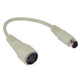 (€39,00*/1m) 0.10m InLine PS/2 Adapterkabel PS/2 Stecker auf diN