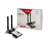 Inter-Tech PowerOn DMG-32, 2.4GHz/5GHz WLAN, PCIe x1 (88888148) Inter-Tech PowerOn DMG-32, 2.4GHz/5GHz WLAN, PCIe x1 (88888148)