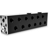 EK Water Blocks EK-Pro Manifold 2CPU 4GPU Verteiler Acetal, schwarz