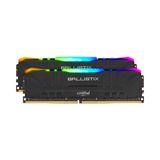 16GB Crucial PC 3000 CL15 KIT (2x8GB) Ballistix RGB schwarz 16GB Crucial PC 3000 CL15 KIT (2x8GB) Ballistix RGB schwarz
