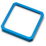 EK Water Blocks EK-Quantum Magnitude Accent Rahmen blau
