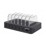Manhattan 6-Port USB-Ladestation USB-A-Ports 2,4 A/5 V 55W
