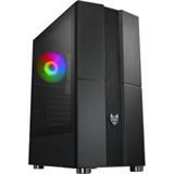 FSP Group CMT270 mit Sichtfenster Midi Tower ohne Netzteil schwarz FSP Group CMT270 mit Sichtfenster Midi Tower ohne Netzteil schwarz