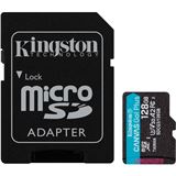 128GB Kingston Canvas Go! Plus R170/W90 microSDXC Kit, UHS-I U3, A2, 128GB Kingston Canvas Go! Plus R170/W90 microSDXC Kit, UHS-I U3, A2,