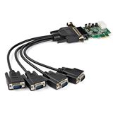 Startech 4 PORT PCIE RS232 SERIAL CARD