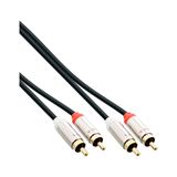 (€6,90*/1m) 1.00m InLine Audio Anschlusskabel Stereo 2x Cinch (€6,90*/1m) 1.00m InLine Audio Anschlusskabel Stereo 2x Cinch