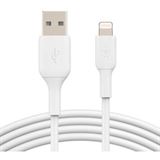 3.00m Belkin Lightning Lade/Sync Kabel PVC mfi zertifiziert weiss 3.00m Belkin Lightning Lade/Sync Kabel PVC mfi zertifiziert weiss
