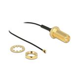 (€28,29*/1m) 0.35m Delock Koaxial Antennenkabel RP-SMA Buchse (€28,29*/1m) 0.35m Delock Koaxial Antennenkabel RP-SMA Buchse