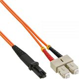 InLine LWL Duplex Adapterkabel MT-RJ Stecker auf 2x SC Stecker Orange InLine LWL Duplex Adapterkabel MT-RJ Stecker auf 2x SC Stecker Orange