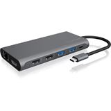 Icy Box Notebook Dockingstation USB-C -> 3x Videoaschnittstel Icy Box Notebook Dockingstation USB-C -> 3x Videoaschnittstel