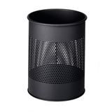 Durable Papierkorb Metall rund 15 Liter mit Ring 165mm anthr