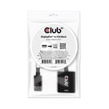 Club 3D Adapter DisplayPort > VGA aktiv St/Bu schwarz