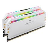 16GB Corsair Dominator Platinum RGB weiß DDR4-3200 DIMM CL16 16GB Corsair Dominator Platinum RGB weiß DDR4-3200 DIMM CL16