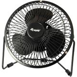 Equip Tischventilator USB 15cm Durchmesser schwarz